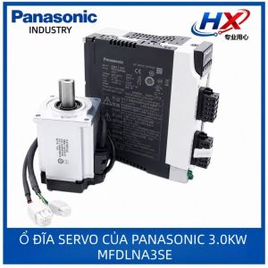 Bộ điều khiển Servo Panasonic MFDLNA3SE 3.0KW A6SE F-Frame chỉ Pulse không STO chính hãng