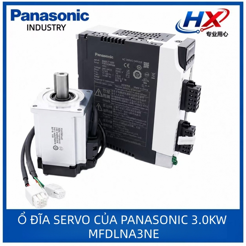 Bộ điều khiển Servo Panasonic MFDLNA3NE 3.0KW A6N F-Frame RTEX không STO chính hãng