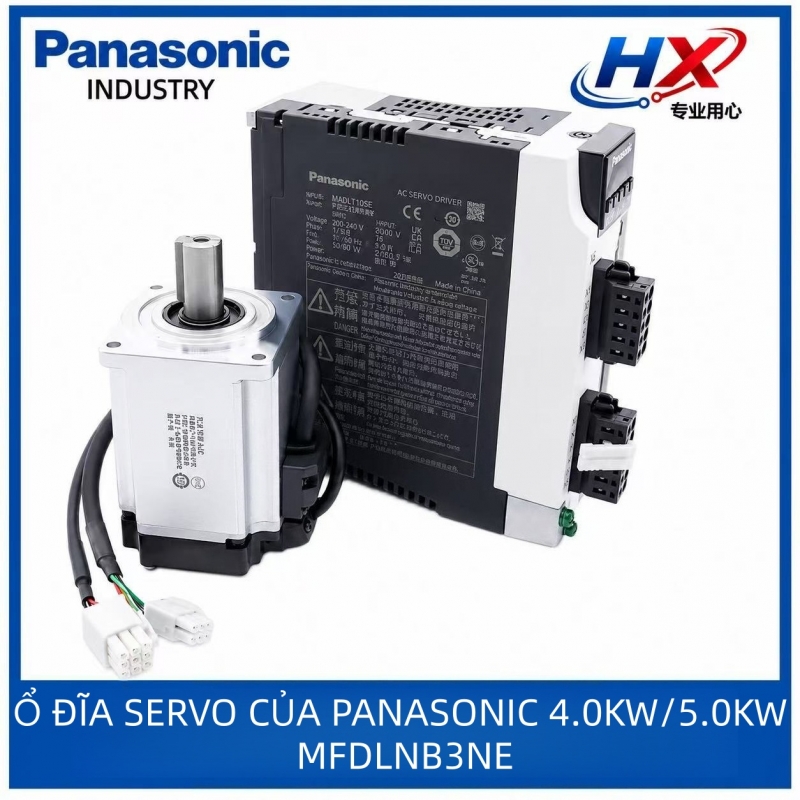 Bộ điều khiển Servo Panasonic MFDLNB3NE 4KW/5KW A6NE F-Frame RTEX không STO chính hãng