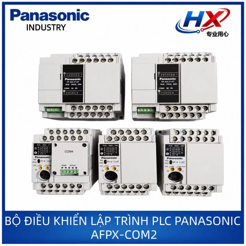 AFPX-COM2 Module giao tiếp RS485 PLC Panasonic FP-X Modbus RTU đa trạm