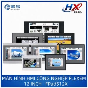 FPad512X Màn hình HMI 12 inch Flexem FPad X Web Linux Cảm ứng điện dung