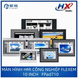 FPad710 Màn hình HMI 10.1 inch Flexem Cảm ứng điện trở Web Linux